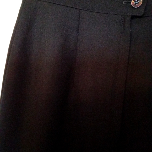 Vintage Courageous Wool Crepe Pencil Skirt - Picture 8 of 11